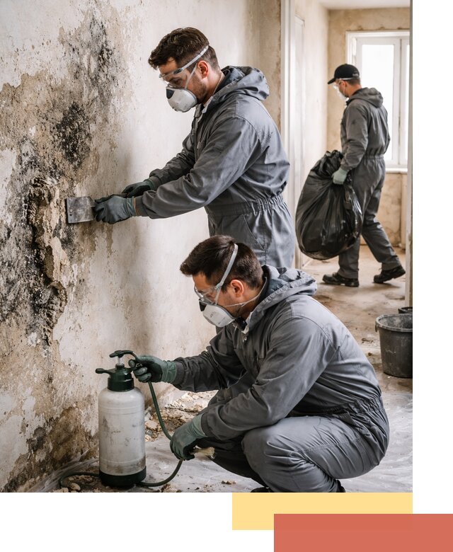 Удаление плесени со стен профессионально в Элисте