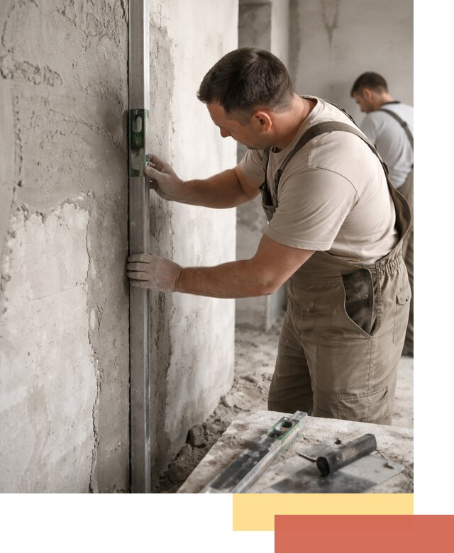 Установка штукатурных маяков в Элисте с гарантией качества