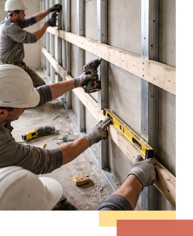 Устройство обрешетки под панели в Элисте