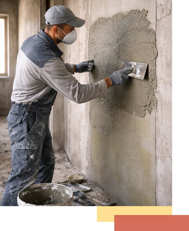 Штукатурка стен по сетке в Элисте под ключ качественно и быстро