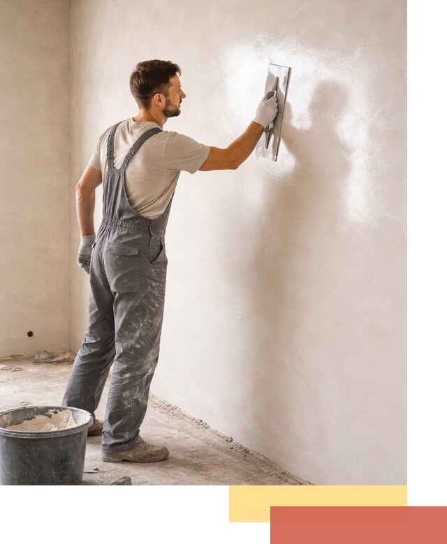 Глянцевание штукатурки стен в Элисте профессионально и быстро