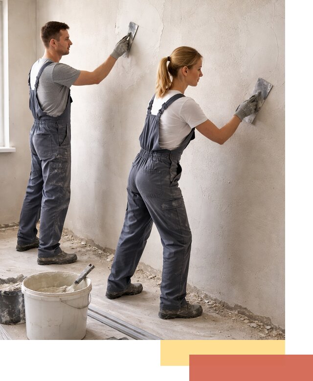 Штукатурка стен под обои в Элисте профессионально и быстро