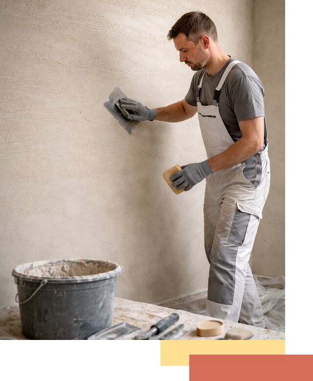 Декоративная штукатурка травертин в Элисте для стен и потолков