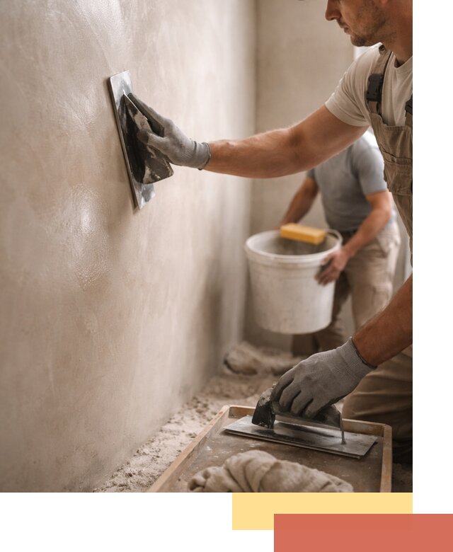 Нанесение марокканской штукатурки таделакт в Элисте