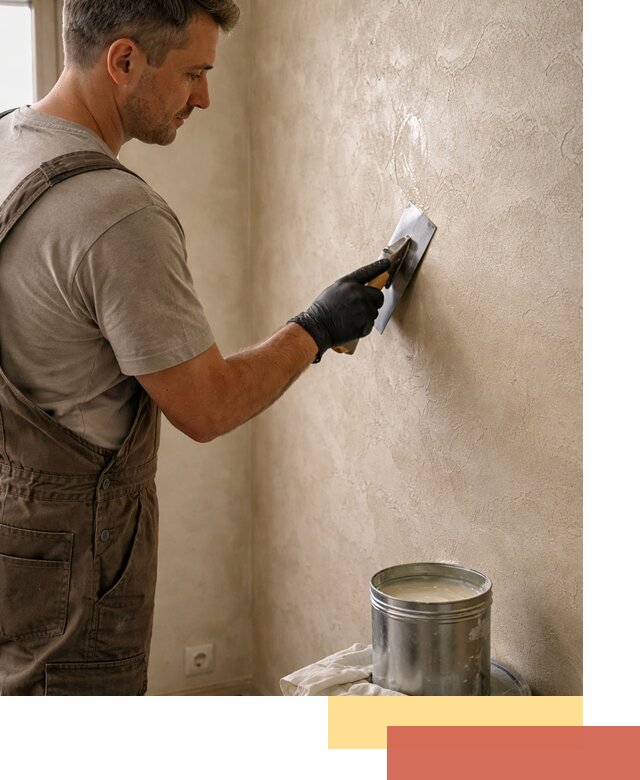 Нанесение воска на штукатурку в Элисте для защиты и блеска