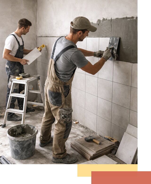 Укладка плитки на стены в Элисте профессионально и надежно