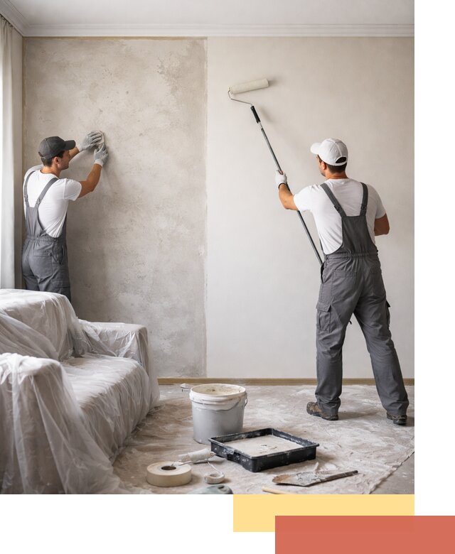 Покраска стен антивандальной краской в Элисте