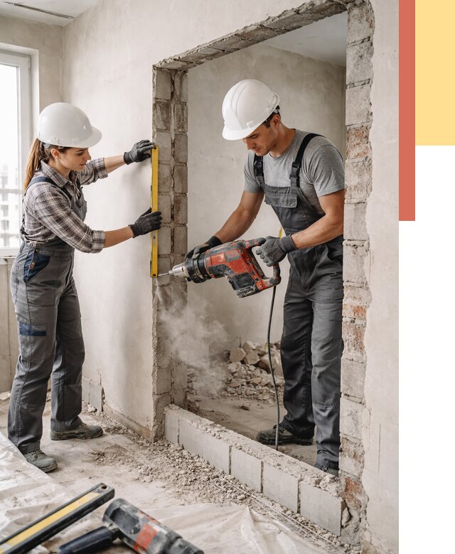 Создание проемов в стенах в Элисте от 6731 руб. — алмазная резка и расширение | ОТДЕЛОЧНИК-Элс