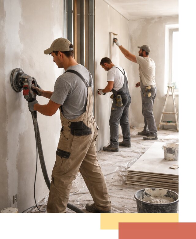 Профессиональная отделка стен в Элисте качественно и в срок