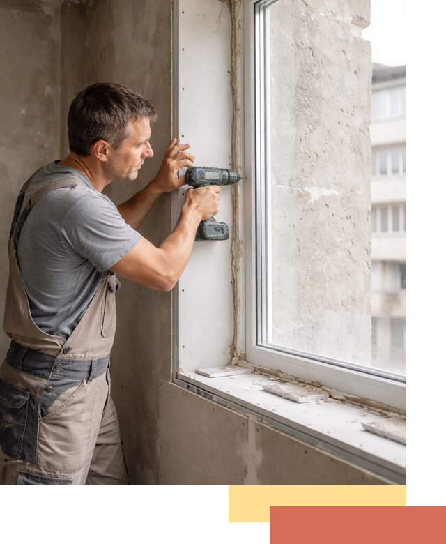 Монтаж гипсокартонных откосов в Элисте под ключ