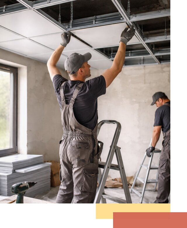 Монтаж кассетного потолка в Элисте качественно и быстро