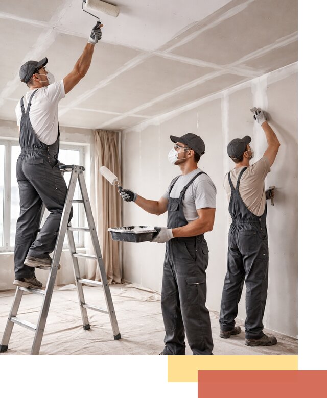 Покраска потолка из гипсокартона в Элисте качественно и недорого